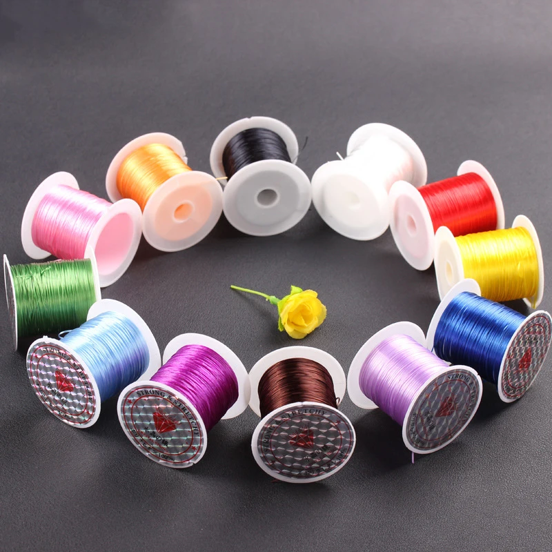 1 Roll 10M Multi-Colors Strong Stretchy Elastic Wire /Cord /String /Thread for DIY Bracelets Jewelry Making Accessories
1 Roll 10M Multi-Colors Strong Stretchy Elastic Wire /Cord /String /Thread for DIY Bracelets Jewelry Making Accessories
