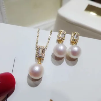 2Pieces Sets Jewelry Accessory S925 Sterling Silver Pearl Earrings Holder+Pendant Settings Silver&Gold Color 3Sets/Lot
2Pieces Sets Jewelry Accessory S925 Sterling Silver Pearl Earrings Holder+Pendant Settings Silver&Gold Color 3Sets/Lot