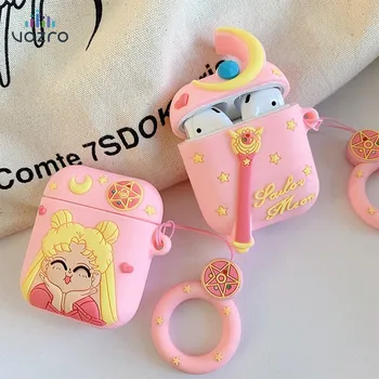 VOZRO Cartoon Wireless Bluetooth Earphone Case For Apple AirPods Silicone Charging Headphones Cases For Airpods Protective Cover
VOZRO Cartoon Wireless Bluetooth Earphone Case For Apple AirPods Silicone Charging Headphones Cases For Airpods Protective Cover