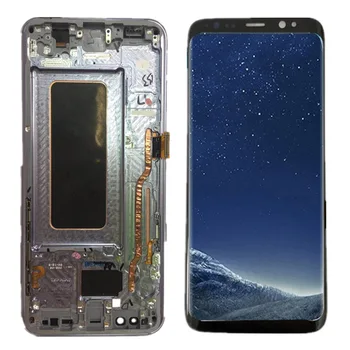 Super AMOLED for SAMSUNG S8 LCD Display Touch Screen Digitizer Replacement for SAMSUNG GALAXY S8 Plus LCD With Frame
Super AMOLED for SAMSUNG S8 LCD Display Touch Screen Digitizer Replacement for SAMSUNG GALAXY S8 Plus LCD With Frame