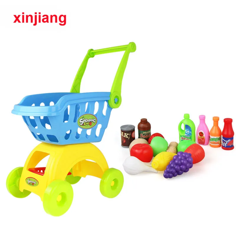 Kitchen Toys Shopping Cart Pretend Play Plastic Food Toy Cutting Fruit Vegetable Food Pretend Play Toys For Children
Kitchen Toys Shopping Cart Pretend Play Plastic Food Toy Cutting Fruit Vegetable Food Pretend Play Toys For Children