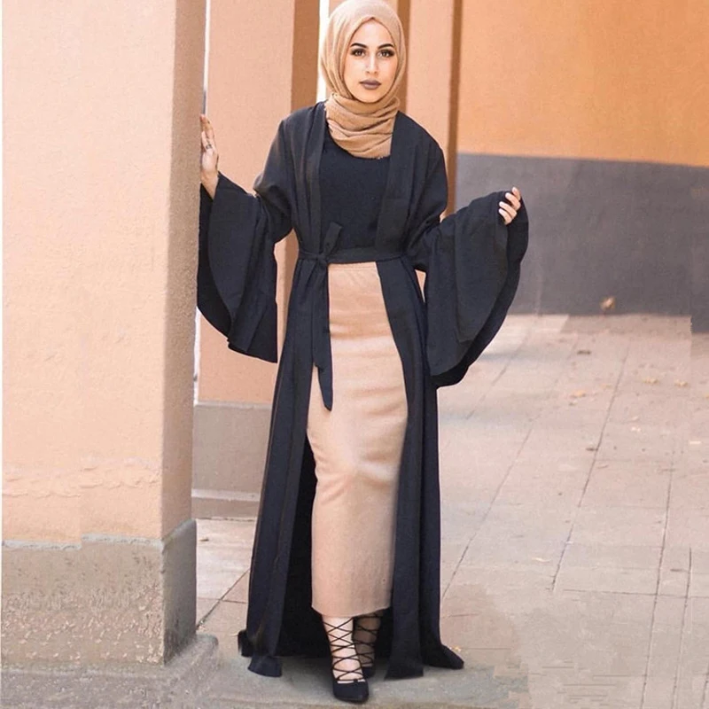 2019 Black Abaya Dubai Kaftan Cardigan Hijab Muslim Dress Jilbab Robe Musulmane Longue Abayas For Women Turkish Islamic Clothing
2019 Black Abaya Dubai Kaftan Cardigan Hijab Muslim Dress Jilbab Robe Musulmane Longue Abayas For Women Turkish Islamic Clothing