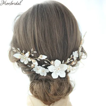 Floral Beaded Back Bridal Hair Comb Handmade Pearls Wedding Headpiece 2019 Fashion Hair Accessories For Brides
Floral Beaded Back Bridal Hair Comb Handmade Pearls Wedding Headpiece 2019 Fashion Hair Accessories For Brides