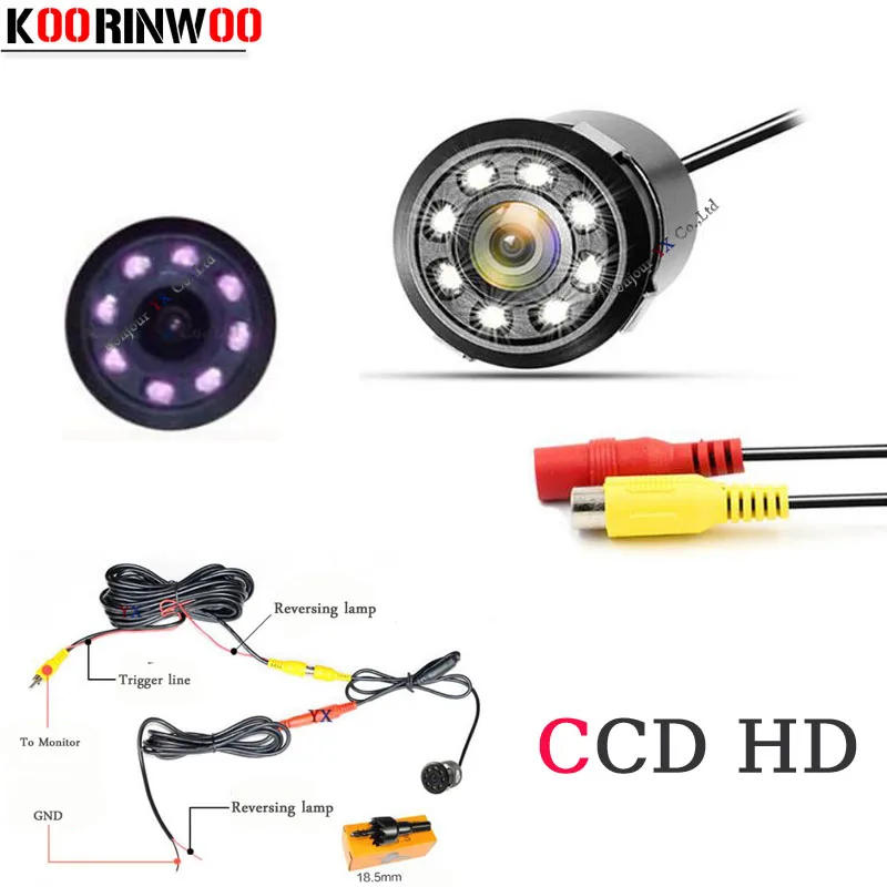 Koorinwoo Punch Invisible 8 Infrared Night Vision CCD Car Rear View & Front Camera Car Video Parking Assistence Auto Cam System
Koorinwoo Punch Invisible 8 Infrared Night Vision CCD Car Rear View & Front Camera Car Video Parking Assistence Auto Cam System