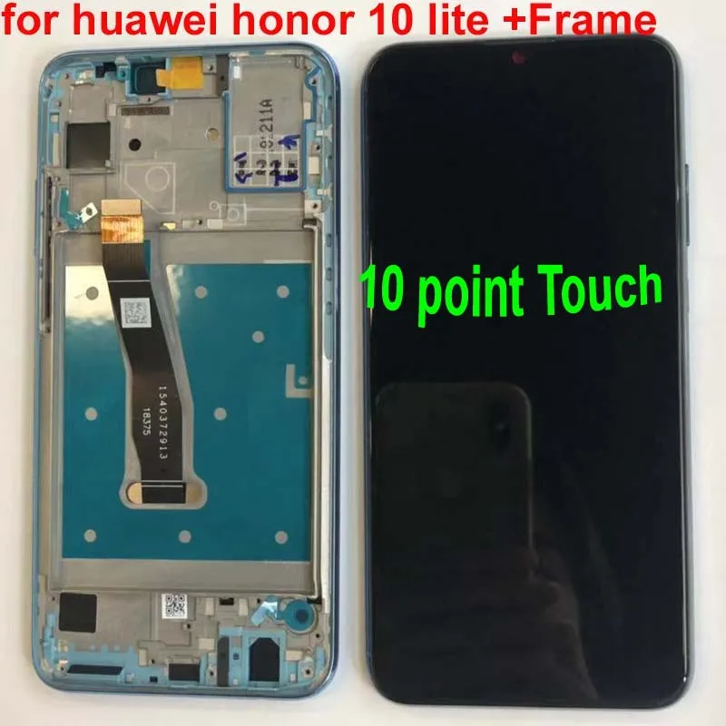 100%Original Display For Huawei Honor 10 Lite LCD Touch Screen Digitizer with Frame Global Version 6.21" HRY-LX1 HRY-LX2 HRY-L21
100%Original Display For Huawei Honor 10 Lite LCD Touch Screen Digitizer with Frame Global Version 6.21" HRY-LX1 HRY-LX2 HRY-L21