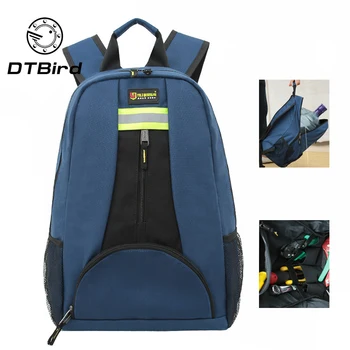 Multitul Backpack Shoulder Toolkit Thickened Waterproof Wear resistant Oxford Cloth Electrician Repair Tool Bag High-capacity
Multitul Backpack Shoulder Toolkit Thickened Waterproof Wear resistant Oxford Cloth Electrician Repair Tool Bag High-capacity