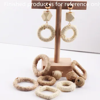 Min order 30pcs/lot Cotton,linen geometry round/oval shape beads charms diy jewelry earrings/bracelet pendants accessory
Min order 30pcs/lot Cotton,linen geometry round/oval shape beads charms diy jewelry earrings/bracelet pendants accessory