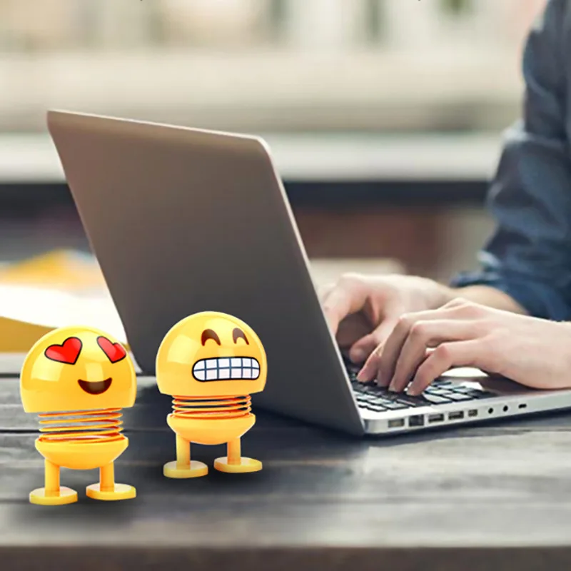 Shaking Head Toys Car Ornaments Bobblehead Nod Dolls Cute Cartoon Funny Emoji Wobble Head Robot Car decoration
Shaking Head Toys Car Ornaments Bobblehead Nod Dolls Cute Cartoon Funny Emoji Wobble Head Robot Car decoration