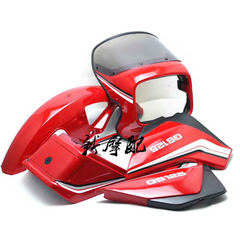 One set for suzuki GS125 Fairing Side Covers Skirts Speedometer Motorcycle Front Headlight Fender Mudguard Housing Case
One set for suzuki GS125 Fairing Side Covers Skirts Speedometer Motorcycle Front Headlight Fender Mudguard Housing Case