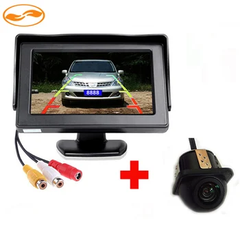 4.3 Inch TFT LCD Color Rearview Monitor and Mini Hide Rear View Backup Reversing Camera for Car Parking Safe Driving
4.3 Inch TFT LCD Color Rearview Monitor and Mini Hide Rear View Backup Reversing Camera for Car Parking Safe Driving