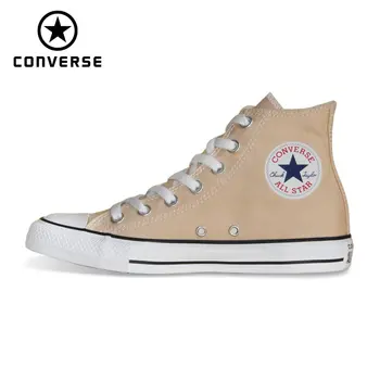 2018 NEW CONVERSE Chuck Taylor All Star shoes beige color Original men's and women's high sneakers Skateboarding Shoes
2018 NEW CONVERSE Chuck Taylor All Star shoes beige color Original men's and women's high sneakers Skateboarding Shoes