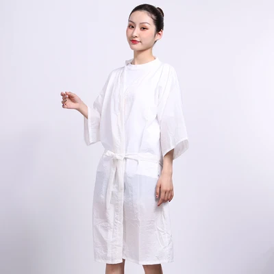 Hairdressing guest robe, hair cutting and hair salon, high-grade hair dyeing customer clothing, beauty salon dressing gown
Hairdressing guest robe, hair cutting and hair salon, high-grade hair dyeing customer clothing, beauty salon dressing gown