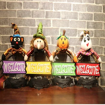Creative Shop Home Halloween Decoration Pumpkin Witch Amusing Rattan Bat Halloween Props Party Welcome Decoration For Door
Creative Shop Home Halloween Decoration Pumpkin Witch Amusing Rattan Bat Halloween Props Party Welcome Decoration For Door