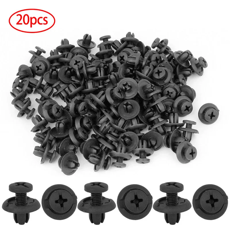 20Pcs Auto Fastener Vehicle Car Bumper Fastener Rivet Side Protector Retainer Clips Door Panel Fender Liner Car Accessories
20Pcs Auto Fastener Vehicle Car Bumper Fastener Rivet Side Protector Retainer Clips Door Panel Fender Liner Car Accessories