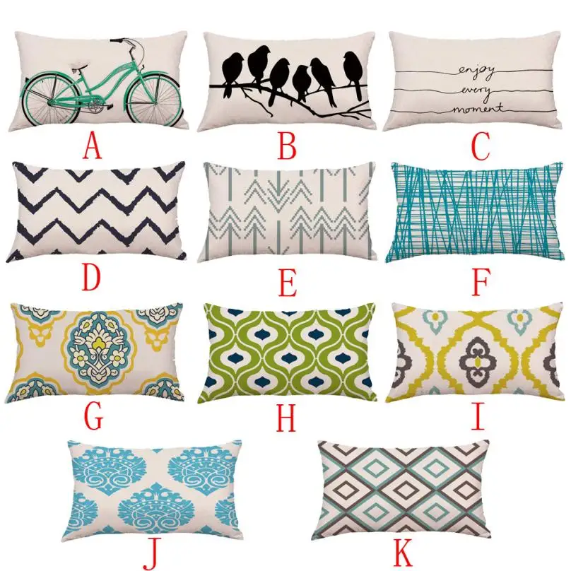2018 Geometric Lines Sofa Bed Home Decoration Festival Pillow Case 30cm*50cm Cushion Cover NEW DE6
2018 Geometric Lines Sofa Bed Home Decoration Festival Pillow Case 30cm*50cm Cushion Cover NEW DE6