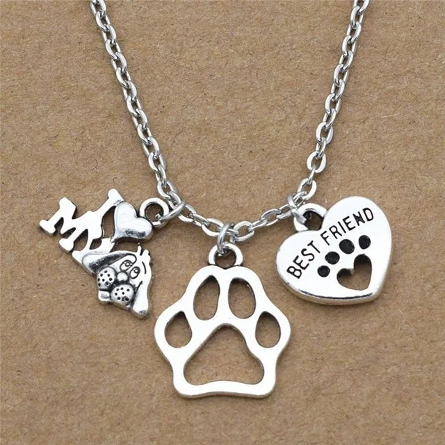 WUSQWSC 2018 hot love my dog lover dog paw pendant best friend Tibet silver jewelry
WUSQWSC 2018 hot love my dog lover dog paw pendant best friend Tibet silver jewelry