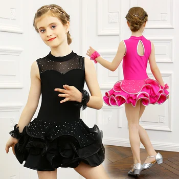 Slim Latin Dance Dress Girls Milk Fiber Tango Cha Cha Salsa Practice Dance Wear Ballroom Rumba Samba Performance Dresses DC1439
Slim Latin Dance Dress Girls Milk Fiber Tango Cha Cha Salsa Practice Dance Wear Ballroom Rumba Samba Performance Dresses DC1439
