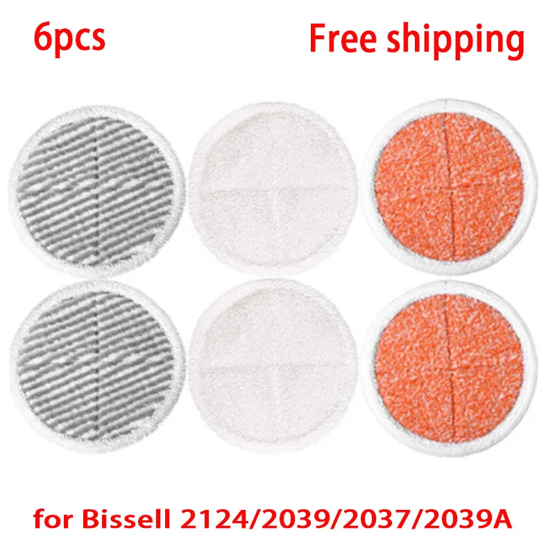 6PCS New Quality thicken steam cleaner mop pads for for Bissell 2124/2039/2037/2039A Series steam cleaner parts
6PCS New Quality thicken steam cleaner mop pads for for Bissell 2124/2039/2037/2039A Series steam cleaner parts