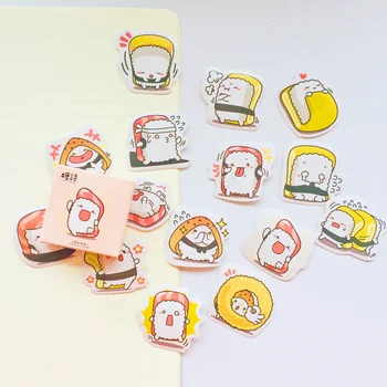 45PCS /Box Happy Sushi Paper Adhesive Label Stickers Hand Account Decoration Stickers
45PCS /Box Happy Sushi Paper Adhesive Label Stickers Hand Account Decoration Stickers