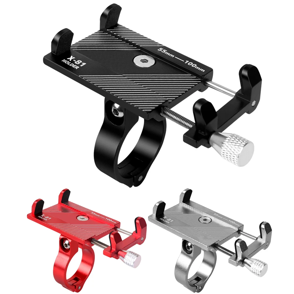 Aluminium Alloy Bicycle Cell Phone Holder MTB Motorcycle Handlebar Mount for iPhone Xs Xr X 8 Samsung Xiaomi Bike Phone Bracket
Aluminium Alloy Bicycle Cell Phone Holder MTB Motorcycle Handlebar Mount for iPhone Xs Xr X 8 Samsung Xiaomi Bike Phone Bracket