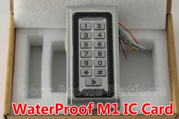 WaterProof+WeatherProof Metal Case KeyPad Pin+M1 IC Card reader,Wiegand26/34 access reader 13.56MHz IC Access Controller system
WaterProof+WeatherProof Metal Case KeyPad Pin+M1 IC Card reader,Wiegand26/34 access reader 13.56MHz IC Access Controller system