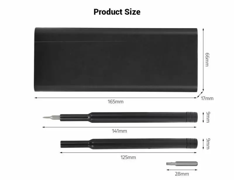 25 in 1 Screwdriver Kit Mini Small Repair Precision Screwdriver Tool Set Kit Set Fix
25 in 1 Screwdriver Kit Mini Small Repair Precision Screwdriver Tool Set Kit Set Fix