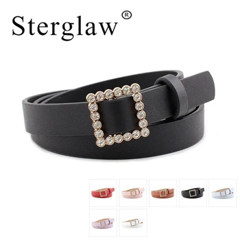 New high quality Women thin Leather Waist Strap Belt 2020 female Square Pin Metal Buckle belts Woman Belts for Jeans N184
New high quality Women thin Leather Waist Strap Belt 2020 female Square Pin Metal Buckle belts Woman Belts for Jeans N184