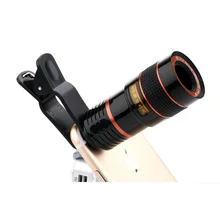 2016 New Rushed Phone lenses Lens Lentes Mobile Phone Camera General 8 Times Long Telescopic Lens High-definition Cameras Hot