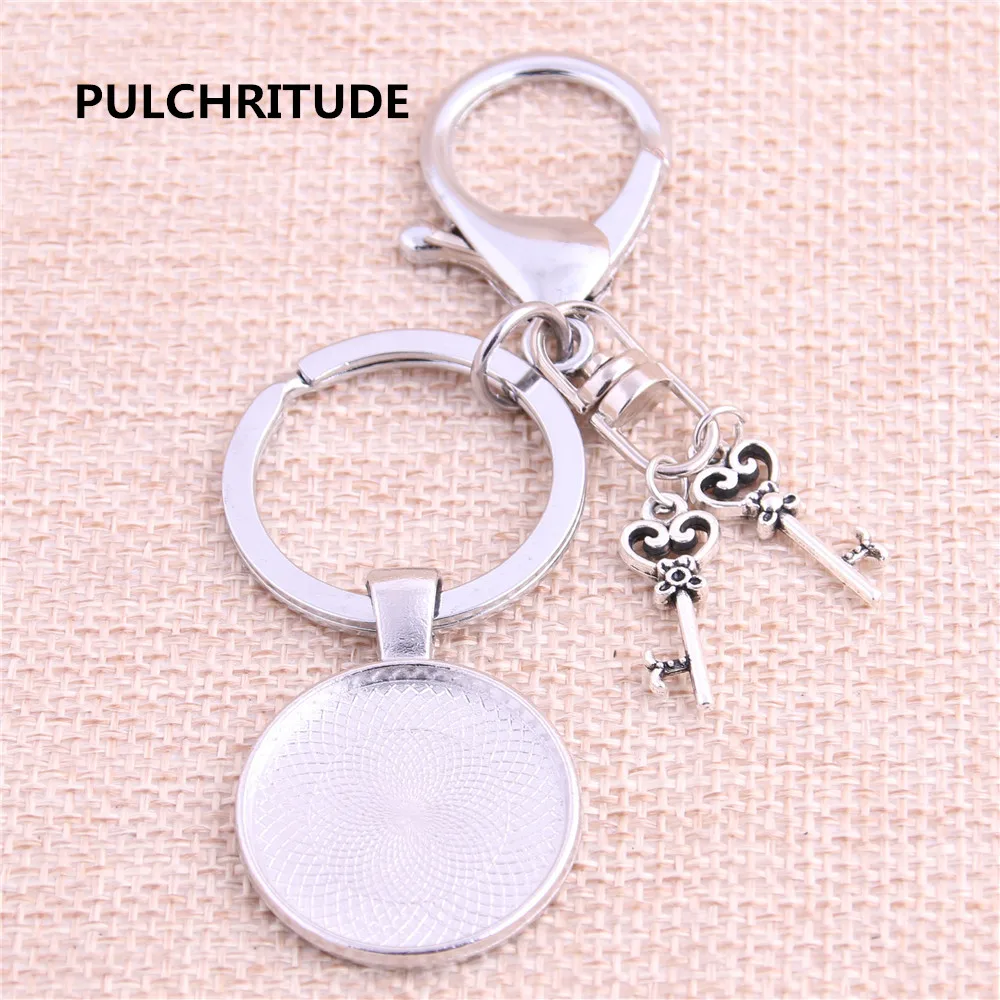 PULCHRITUDE 3pcs 25mm Inner Size Rhodium Color Cameo Set Base Handmade Cameo Setting Metal Mini Keys Chain Accessor Y1014
PULCHRITUDE 3pcs 25mm Inner Size Rhodium Color Cameo Set Base Handmade Cameo Setting Metal Mini Keys Chain Accessor Y1014