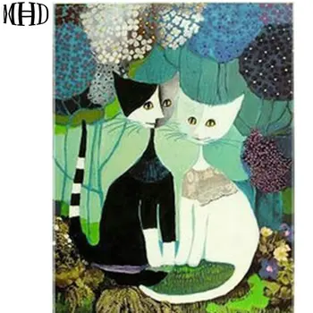 MHD Cartoon Black & White Cat 5d diy Diamond Painting Cross Stitch Full Diamond Embroidery 3D Round Resin Crafts Children Gift
MHD Cartoon Black & White Cat 5d diy Diamond Painting Cross Stitch Full Diamond Embroidery 3D Round Resin Crafts Children Gift
