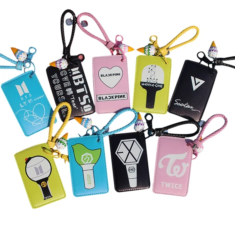 Korean Style Keychain Bus Card Set Pendant Kawaii Luggage Tag Hand Strap Kpop TWICE GOT7 Keychain Accessories
Korean Style Keychain Bus Card Set Pendant Kawaii Luggage Tag Hand Strap Kpop TWICE GOT7 Keychain Accessories