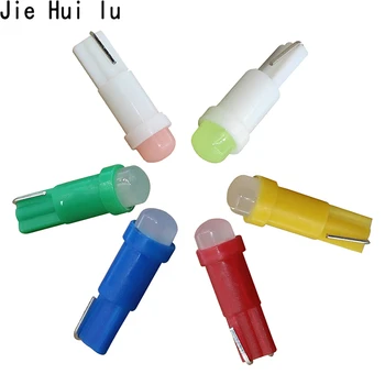 1 Pcs T5 1 SMD LED Bulb Ceramic Dashboard Gauge Instrument Auto Light Car Lamp DC12V White Green Yellow Blue Red Color 
1 Pcs T5 1 SMD LED Bulb Ceramic Dashboard Gauge Instrument Auto Light Car Lamp DC12V White Green Yellow Blue Red Color