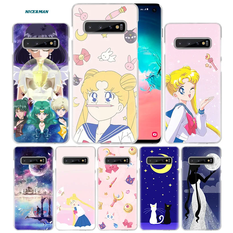 Sailor Moon Case for Samsung Galaxy S10 5G S10e S9 S8 M30 M20 M10 J4 J6 Plus J8 2018 Note 8 9 Clear Hard Phone Cover Anime Girl
Sailor Moon Case for Samsung Galaxy S10 5G S10e S9 S8 M30 M20 M10 J4 J6 Plus J8 2018 Note 8 9 Clear Hard Phone Cover Anime Girl