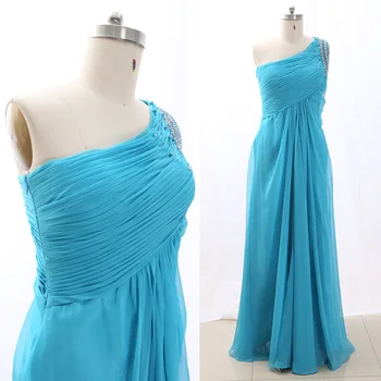 MACloth Aqua Sweep Train One Shoulder Floor-Length Long Beading Chiffon Prom Dresses Dress XXL 266280 Clearance
MACloth Aqua Sweep Train One Shoulder Floor-Length Long Beading Chiffon Prom Dresses Dress XXL 266280 Clearance