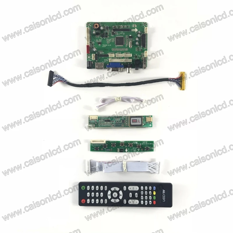 TSUX9V2.0 LCD controller board with HDMI VGA AV AUDIO USB for LCD panel 15 inch 1400X1050 LP150E02-A2P1 LTN150P2-L01 B150PG04 V1
TSUX9V2.0 LCD controller board with HDMI VGA AV AUDIO USB for LCD panel 15 inch 1400X1050 LP150E02-A2P1 LTN150P2-L01 B150PG04 V1