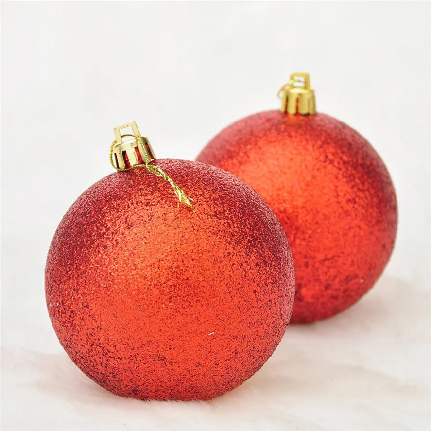 New Red Christmas Balls 8cm 6pcs Christmas Tree Hanging Balls Xmas Tree Hanging Ornament Decor Ball Best Gift 30
New Red Christmas Balls 8cm 6pcs Christmas Tree Hanging Balls Xmas Tree Hanging Ornament Decor Ball Best Gift 30