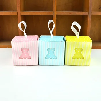 50pcs Hollow Cute Bear Favor Box And Bags Sweet Gift DIY Candy Boxes For Baby Shower Creative Birthday Guests Party Supplies
50pcs Hollow Cute Bear Favor Box And Bags Sweet Gift DIY Candy Boxes For Baby Shower Creative Birthday Guests Party Supplies