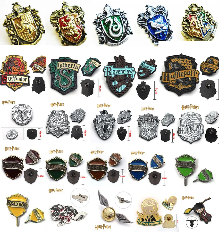 Gryffindor/Hogwarts /Ravenclaw / Slytherin School Metal Cool Badge Pin Brooch Chestpin Costume Gift
Gryffindor/Hogwarts /Ravenclaw / Slytherin School Metal Cool Badge Pin Brooch Chestpin Costume Gift