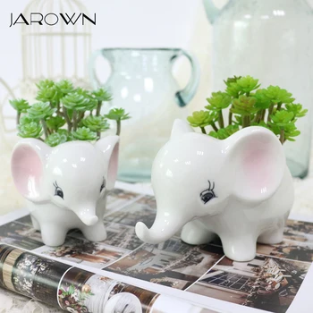 JAROWN Artificial Small Elephant Succulent Plants Flower Pot Set Wedding Decorations Home Decor Window Display Ceramics Pots
JAROWN Artificial Small Elephant Succulent Plants Flower Pot Set Wedding Decorations Home Decor Window Display Ceramics Pots