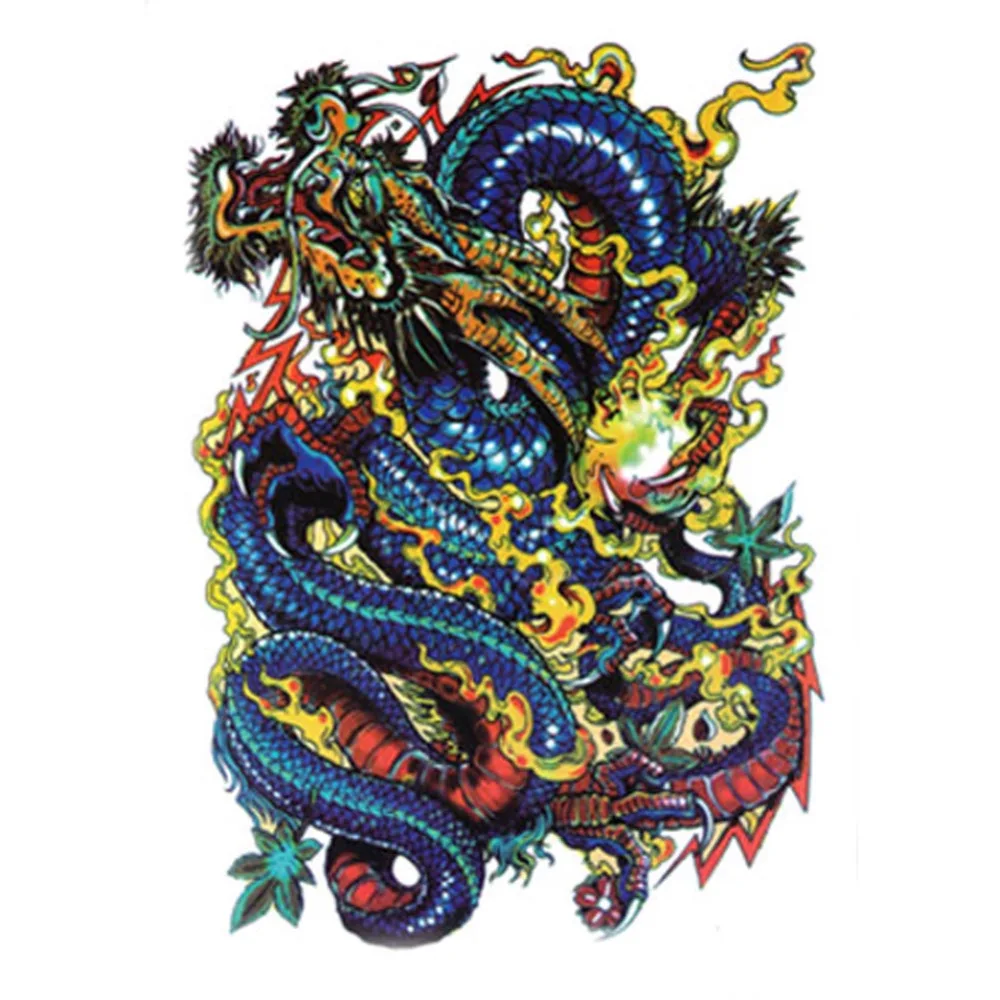 Waterproof Large Temporary Tattoo Stickers Men Arm Leg Fake Transfer Tattoo Dragon Lion Sexy Products High Quality
Waterproof Large Temporary Tattoo Stickers Men Arm Leg Fake Transfer Tattoo Dragon Lion Sexy Products High Quality