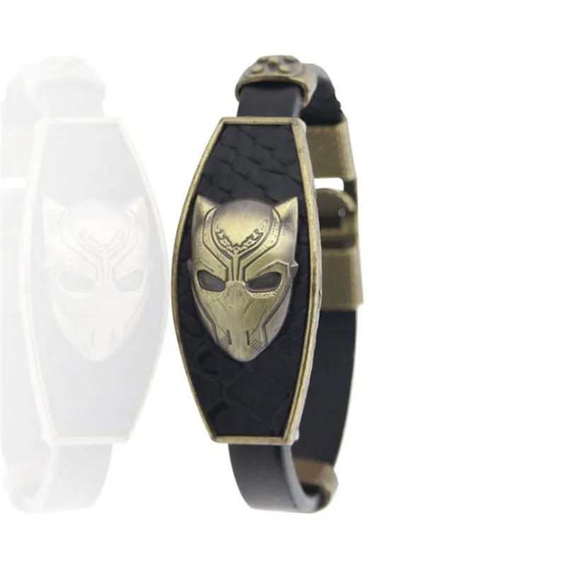 Hot New Movie Black Panther Bracelet The Avengers Cosplay Badge Accessories Black Jewelry Fashion Men Women Bracelet Fans Gift
Hot New Movie Black Panther Bracelet The Avengers Cosplay Badge Accessories Black Jewelry Fashion Men Women Bracelet Fans Gift