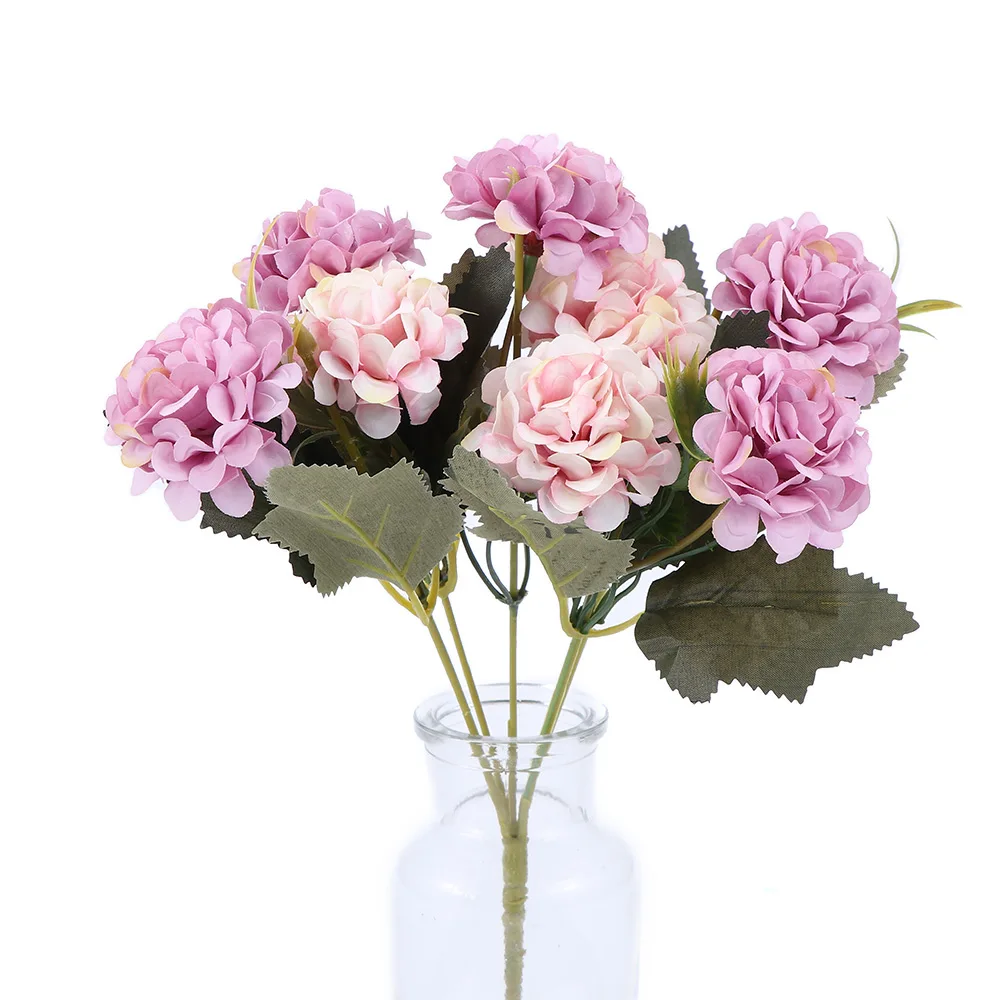 Bouquet 10 Heads Elegant Fake Flower Lifelike Artificial Flower Plants Hydrangea Plants Home Room Decoration
Bouquet 10 Heads Elegant Fake Flower Lifelike Artificial Flower Plants Hydrangea Plants Home Room Decoration