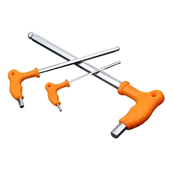 Universal Wrench Key Hex Key Wrench Spanner T Type Non-slip Handle Ball End 2.5mm 4mm 12mm 14mm Hex Allen Spanner Set Hand Tools
Universal Wrench Key Hex Key Wrench Spanner T Type Non-slip Handle Ball End 2.5mm 4mm 12mm 14mm Hex Allen Spanner Set Hand Tools