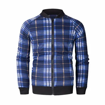 ZOGAA Men Hoodies Sweatshirts Fashion Classic Plaid Tracksuit Jacket Zipper Coat 2018
ZOGAA Men Hoodies Sweatshirts Fashion Classic Plaid Tracksuit Jacket Zipper Coat 2018