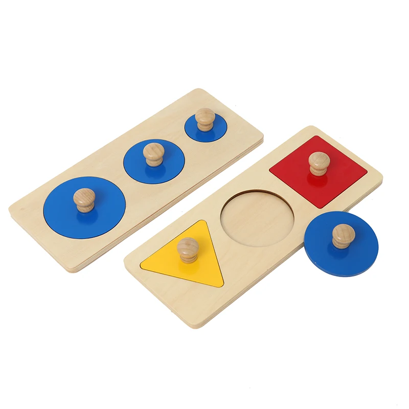Montessori Materials Wooden Toys Early Educational Equipment Geometry Shape Color Learning Puzzle for Kids 2~4 Years Old
Montessori Materials Wooden Toys Early Educational Equipment Geometry Shape Color Learning Puzzle for Kids 2~4 Years Old