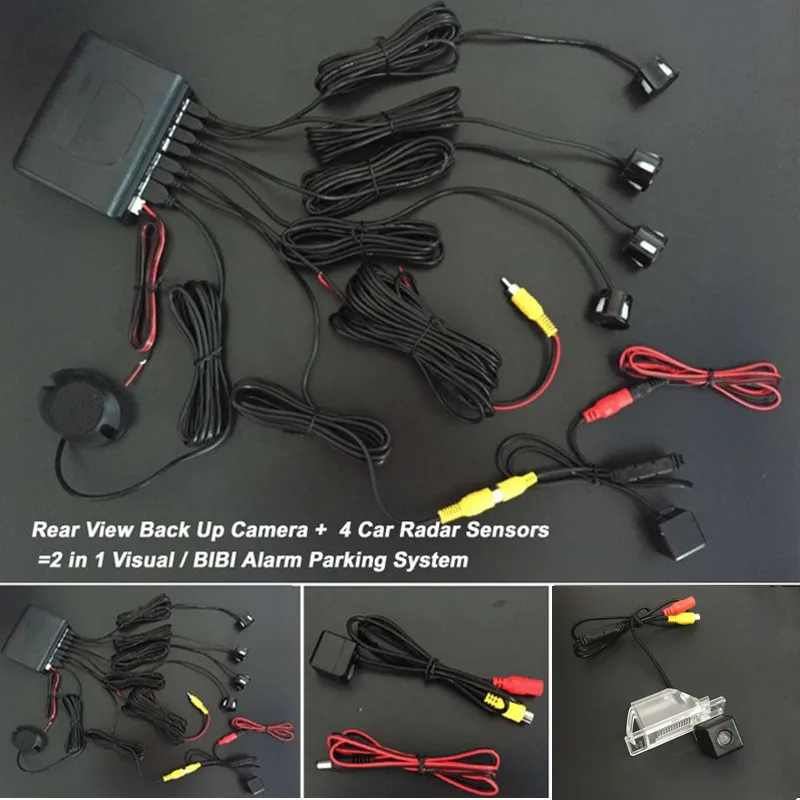 2 in 1 Visual / BIBI Alarm Parking System For Nissan Qashqai J10 J11 / Dualis - Car Parking Radar Sensors + Car Rear Back Camera
2 in 1 Visual / BIBI Alarm Parking System For Nissan Qashqai J10 J11 / Dualis - Car Parking Radar Sensors + Car Rear Back Camera