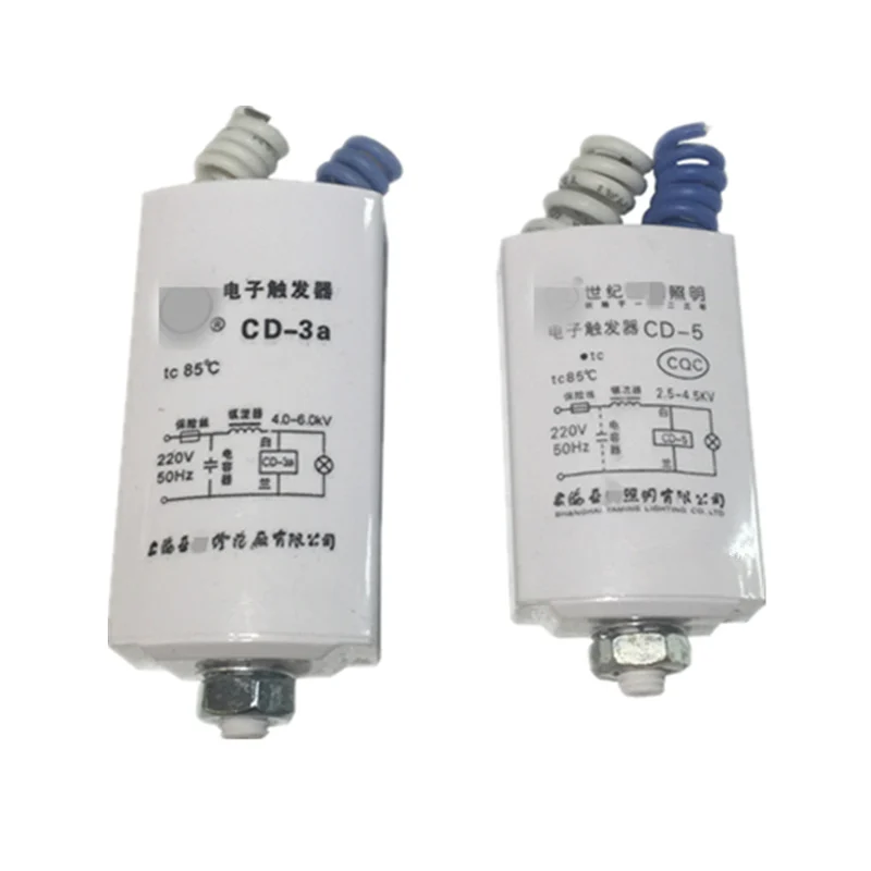 Description Picture 2 of itemCD-2a CD-3a 220V Electronic Trigger For Metal Halide Lamp High Pressure Sodium Lamp HPSL Starter Lighting Accessories