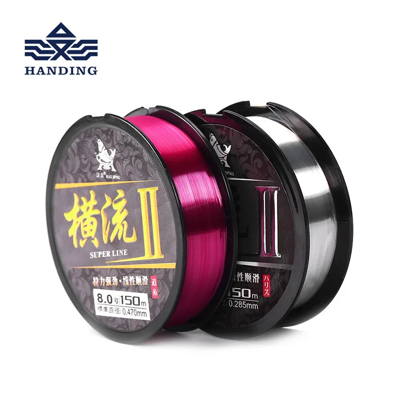 Handing pesca High Quality 150M super Strong Monofilament Nylon Fishing Line carp Fishing Line Fishing tackle For Fish Rope Cord
Handing pesca High Quality 150M super Strong Monofilament Nylon Fishing Line carp Fishing Line Fishing tackle For Fish Rope Cord