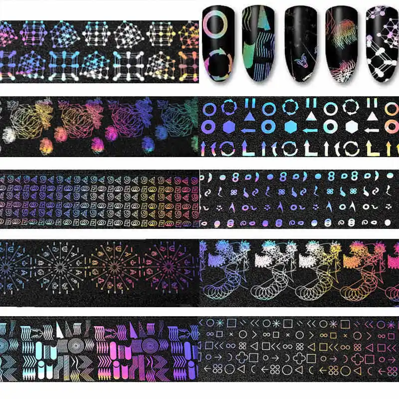 Nail Foil Starry Sky Geometric Patterns Nail Art Transfer Stickers Holographic Adhesive Glue Tips Nails Decoration Set
Nail Foil Starry Sky Geometric Patterns Nail Art Transfer Stickers Holographic Adhesive Glue Tips Nails Decoration Set