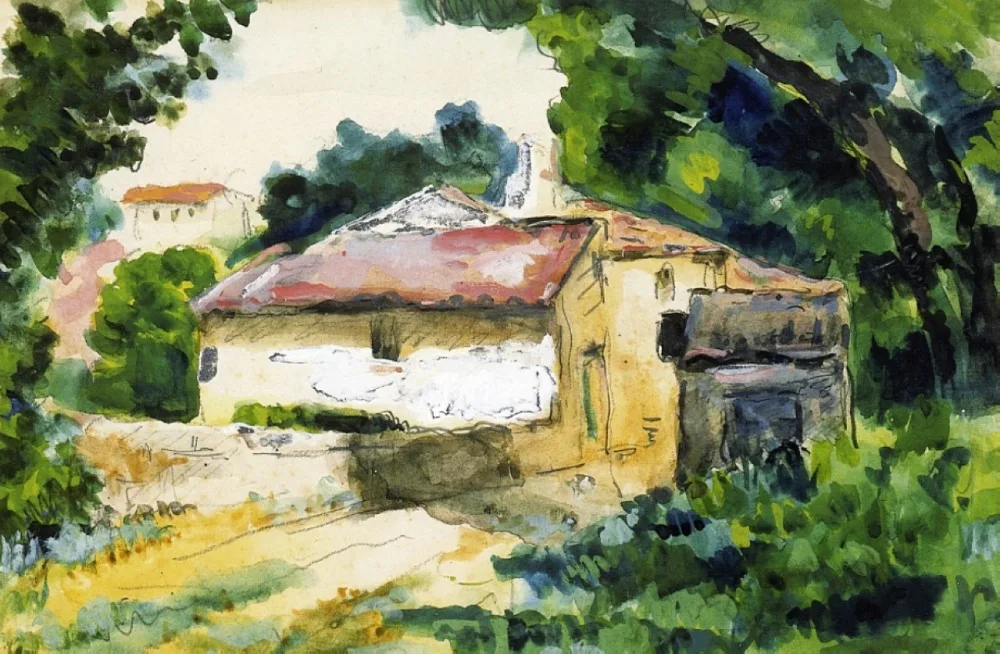 100% hand made Oil Painting Reproduction on linen canvas, house-in-provence-1867 by paul Cezanne,landscape oil painting
100% hand made Oil Painting Reproduction on linen canvas, house-in-provence-1867 by paul Cezanne,landscape oil painting